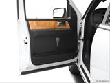  Inside of driver's side open door, window open photo